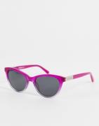 Moschino — Love — Cateye-solbriller-Lyserød