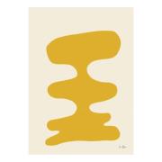 Paper Collective Soft Yellow plakat 30x40 cm