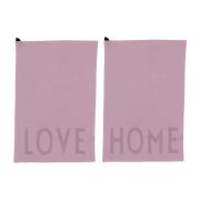 Design Letters Design Letters viskestykke favorit 2 dele Love/Home/Lav...