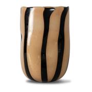 Byon Curt vase 30 cm Sort/Beige