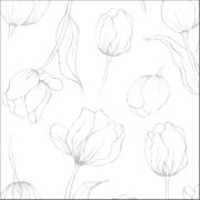 Cooee Design Tulipa servietter 16x16 cm White