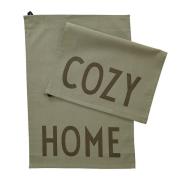 Design Letters Design Letters viskestykke favorit 2 dele Cozy/Home/Oli...