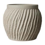 DBKD Raw vase 19 cm Sandy mole