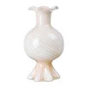 Broste Copenhagen Mella vase 30 cm Taupe sand/Offwhite