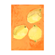 Paper Collective Lemons plakat 50x70 cm