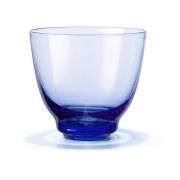Holmegaard Flow vandglas 35 cl Mørkeblå