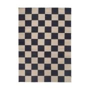 Classic Collection Square tæppe Sort-beige, 200x350 cm