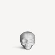 Kosta Boda Skull lysestage 8,5 cm Hvid
