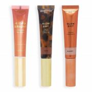 Revolution Pro Cream Face Wand Trio (Various Shades) - Dark