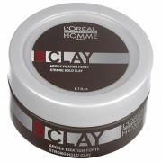 L'Oréal Professionnel Homme Clay - Strong Hold Clay (50ml)