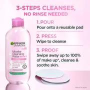 Garnier Micellar Water and Makeup Remover for Sensitive Skin Kit Exclu...