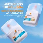 La Roche Posay Anthelios UVAIR Serum Sunscreen SPF50+ Medium with Hyal...