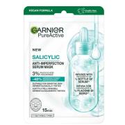 Garnier Salicylic Anti-Imperfection Serum Face Mask, 3% Niacinamide + ...