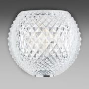 Fabbian Diamond and Swirl - krystalvæglampe