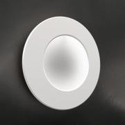 ICONE Vera LED-væglampe 930 Ø26cm hvid/hvid