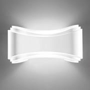 Ionica LED-designer-væglampe, hvid