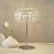 DIAMOND bordlampe med krystaller, 24 cm