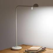 Vibia Pin 1655 LED-bordlampe, længde 40 cm, creme