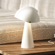 Align bordlampe med vippeskærm, hvid