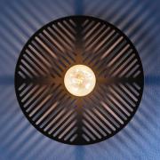 MARKET SET Waterlily væglampe sort