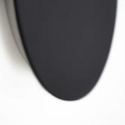 Escale Blade LED-væglampe sort mat Ø 59 cm