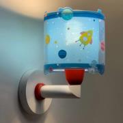 Dalber Planets-væglampe til børn med stikprop