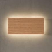 Envostar Tavola væglampe, egetræ, 35x16cm