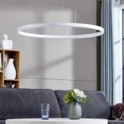 Arcchio Albiona LED-pendel, hvid, 80 cm