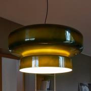 MARSET Bohemia LED-hængelampe, Triac, grøn