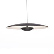 MARSET Ginger LED-pendel triac Ø32cm wenge/hvid