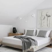 GRUPA Arigato væglampe 2 lyskilder 70 cm hvid