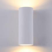 Parma væglampe i gips, 8x20 cm