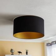 Roller loftlampe Ø60 cm, sort/guld