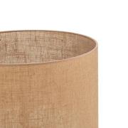 Lampeskærm Roller, lysebrun, Ø 50 cm, højde 30 cm