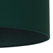 Roller lampeskærm, grøn, Ø 40 cm, højde 22 cm