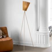 Northern Oslo Wood gulvlampe karamel/beige