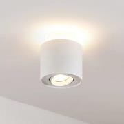 Arcchio Walisa LED-loftlampe, rund, hvid