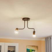 Loftlampe Joiy, 2 lyskilder, sort