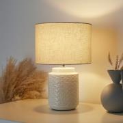 Pauleen Charming Bloom bordlampe med keramikfod