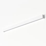 Væglampe Straight L, 122 cm, hvid