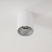 Eye Tone loftlampe, hvid/sølv