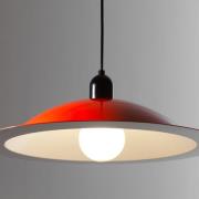 Stilnovo Lampiatta LED-hængelampe, Ø 50 cm, koralrød