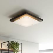 Envostar Kerio loftlampe, 30x30 cm, wenge