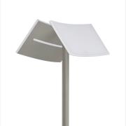 Evolo LED-gulvlampe CCT med læselampe, gråbrun