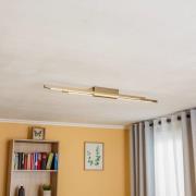 Quitani Talon LED-loftlampe 2 lyskilder bronze anodiseret
