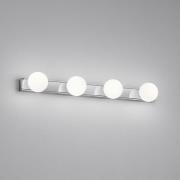Helestra Lis LED-spejllampe, 4 lyskilder