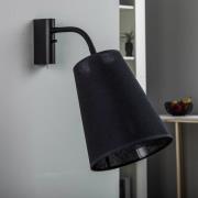 Flex Shade væglampe, bevægelig, sort