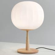 Luceplan bordlampe Lita asketræ base højde 46 cm