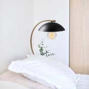 Sivani NT-150 bordlampe, guld, buet stativ
