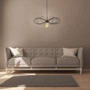 Hængelampe Hemdem 707-S loop design sort